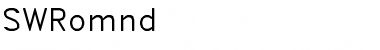 Download SWRomnd Font Download SWRomnd Font