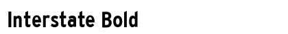 Interstate Bold Preview
