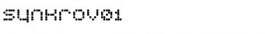 SynkroV01 Font