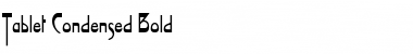 Download TabletCondensed Font