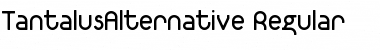 Download TantalusAlternative Font