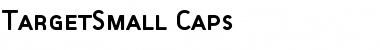 TargetSmall Caps Regular Font