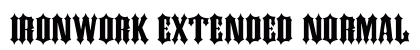 Ironwork Extended Normal preview