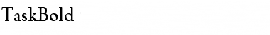 Download TaskBold Font Download TaskBold Font