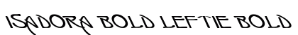 Isadora Bold Leftie Bold preview