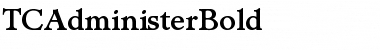 TCAdministerBold Font