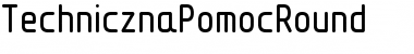 TechnicznaPomocRound Regular Font