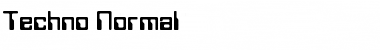 Techno Normal Font