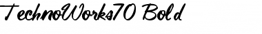 TechnoWorks70 Font