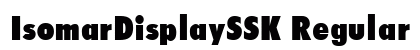 IsomarDisplaySSK Regular preview