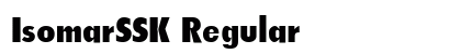 IsomarSSK Regular preview