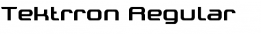 Tektrron Regular Font