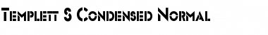 Templett S Condensed Normal Font