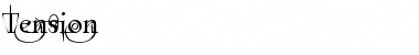 Download Tension Font Download Tension Font