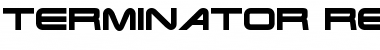 Terminator Real NFI Font