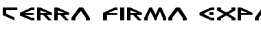 Terra Firma Expanded Expanded Font