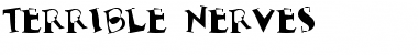 Terrible Nerves Regular Font