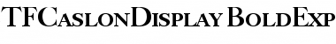 TFCaslonDisplay Regular Font