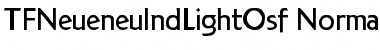 TFNeueneulndLightOsf Font