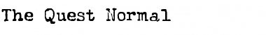 Download The Quest Font Download The Quest Font