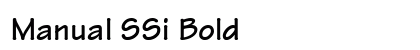 Manual SSi Bold preview