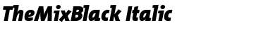 TheMixBlack Font