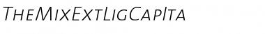 TheMixExtLigCapIta Font