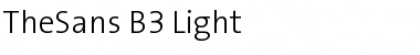 TheSans Regular Font TheSans Regular Font