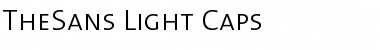 The Sans Light- Regular Font