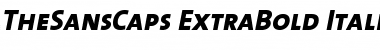 TheSansCaps-ExtraBold Font