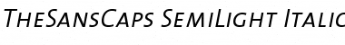 Download TheSansCaps-SemiLight Font