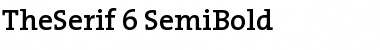 TheSerif SemiBold Font