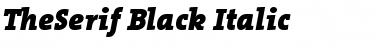 The Serif Black- Regular Font