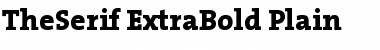 The Serif Extra Bold- Font