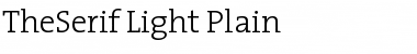 The Serif Light- Regular Font