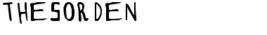 THESORDEN Regular Font