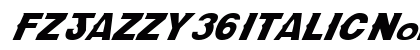 FZ JAZZY 36 ITALIC Normal preview