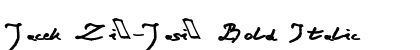 Jacek Zi-Jasi Bold Italic preview