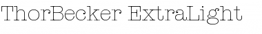 Download ThorBecker-ExtraLight Font