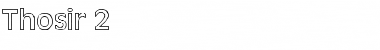 Download Thosir 2 Font Download Thosir 2 Font