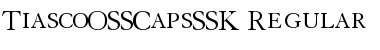 TiascoOSSCapsSSK Font