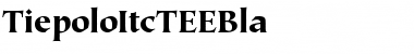 Download TiepoloItcTEEBla Font