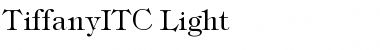 TiffanyITC Light Font