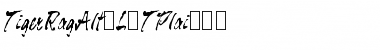 Tiger Rag Alts LET Font
