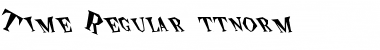 Time Font