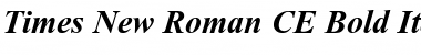 Times New Roman CE Bold Italic Font