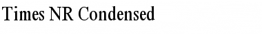 Download Times NR Condensed Font