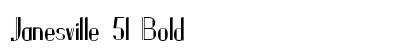 Janesville 51 Bold preview