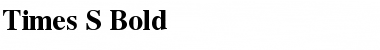 Download Times S Font