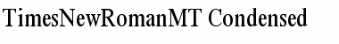 TimesNewRomanMT-Condensed Roman Font